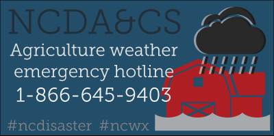 Agriculture Weather Emergency Hotline  NC State Extension